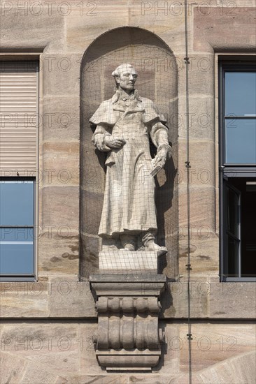 Stone sculpture by Carl Gottlieb Svarez