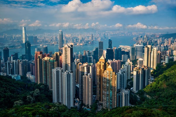 Famous view of Hong Kong