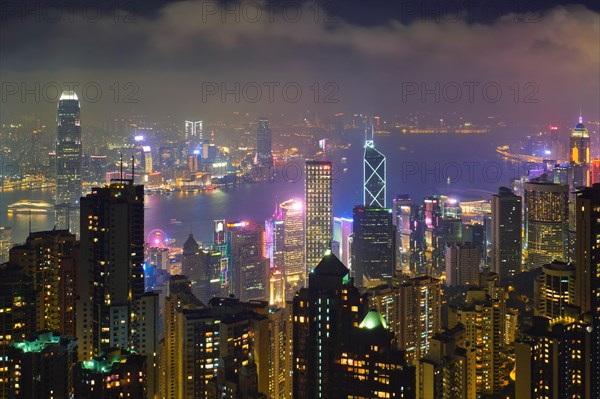 Famous view of Hong Kong