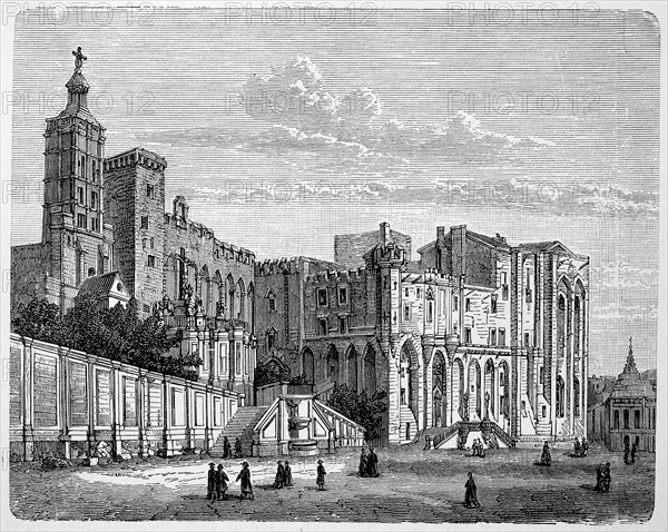 The Papal Palace at Avignon