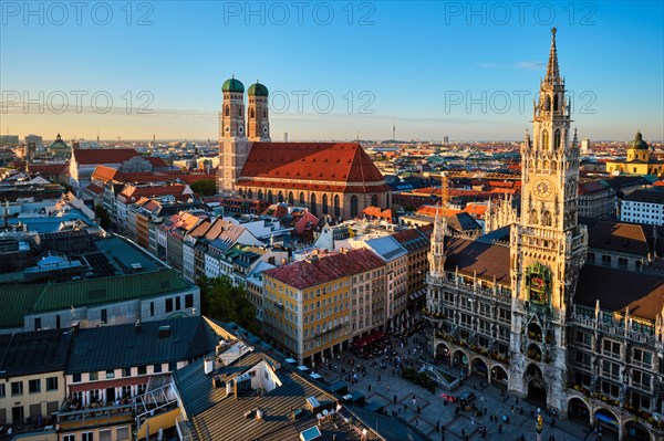 Aerial view of Munich - Photo12-imageBROKER-Dmitry Rukhlenko