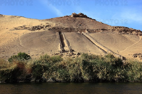 Landscape along the Nile