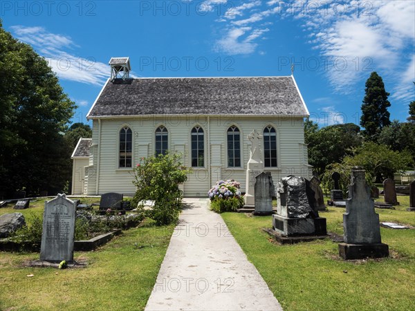 Christ Church with historic cemetery