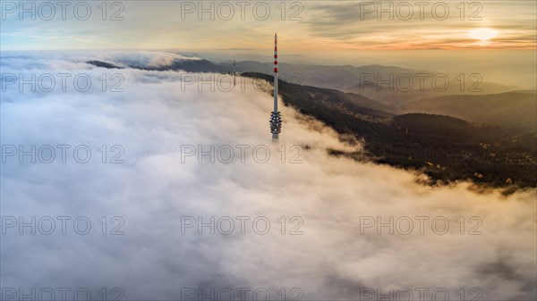 Hornisgrinde in the fog