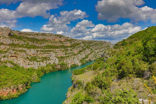 Krka River in Krka National Park