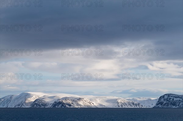 Between Havoysund and Honningsvag