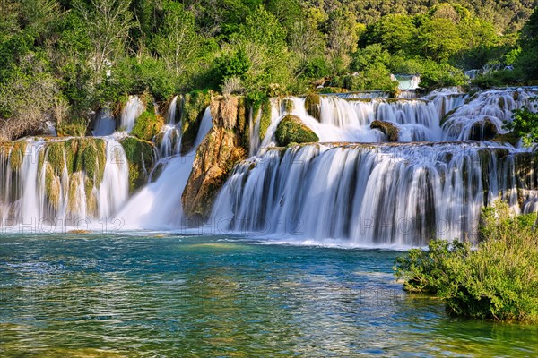 Krka National Park Waterfall