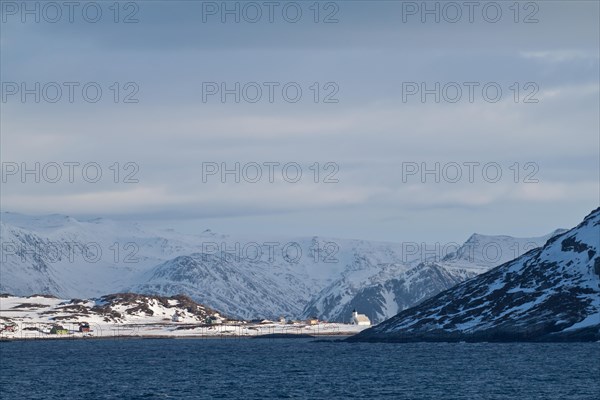 Between Havoysund and Honningsvag