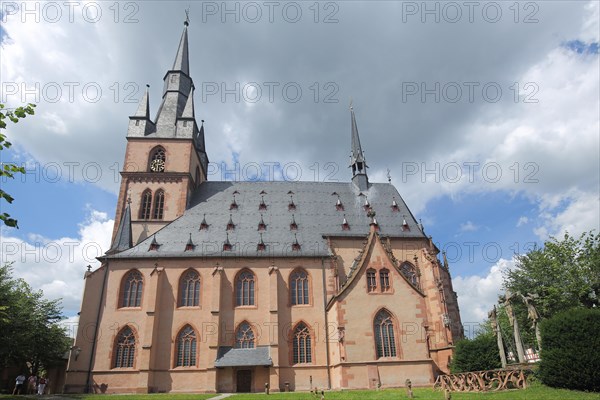 Gothic St. Valentinus and Dionysius Basilica Kiedrich