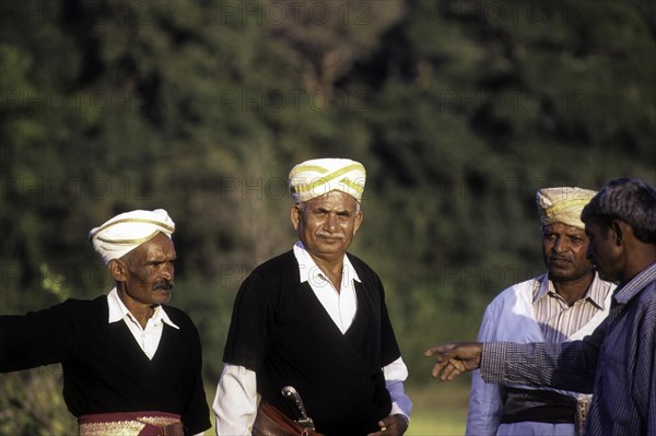 Kodavas in their traditional dress at Madikeri