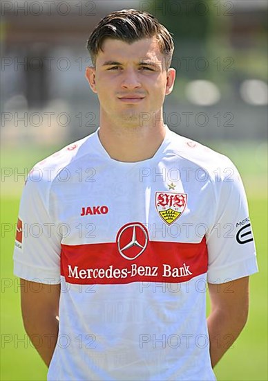 Antonis Aidonis VfB Stuttgart Portraittermin VfB Stuttgart 2022 2023 Licence Player Football 1. Bundesliga Men GER Stuttgart 05. 07. 2022