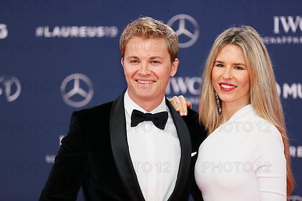 Nico Rosberg with woman Vivian Sibold