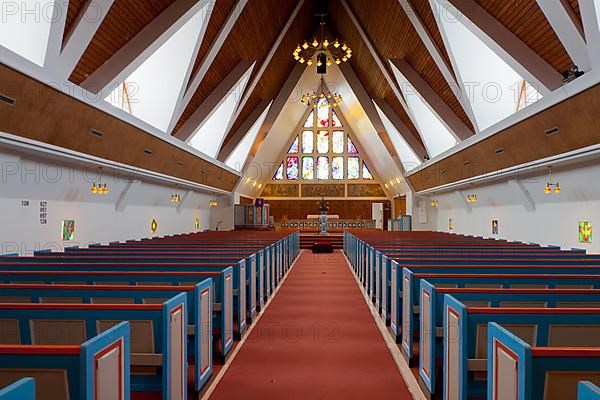 Nave, church in Hammerfest - Photo12-imageBROKER-Christa Dr. Luedecke