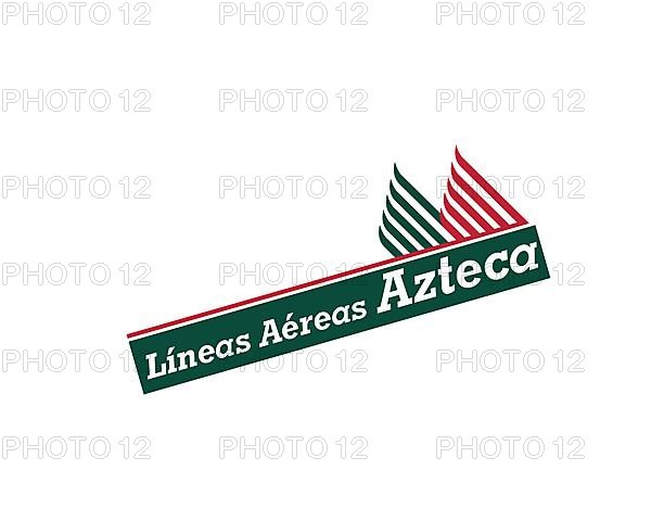 Lineas Aereas Azteca, rotated logo