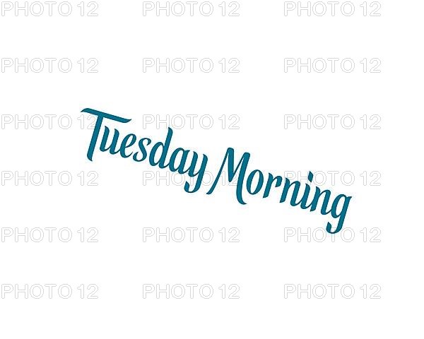 Tuesday Morning, rotated logo