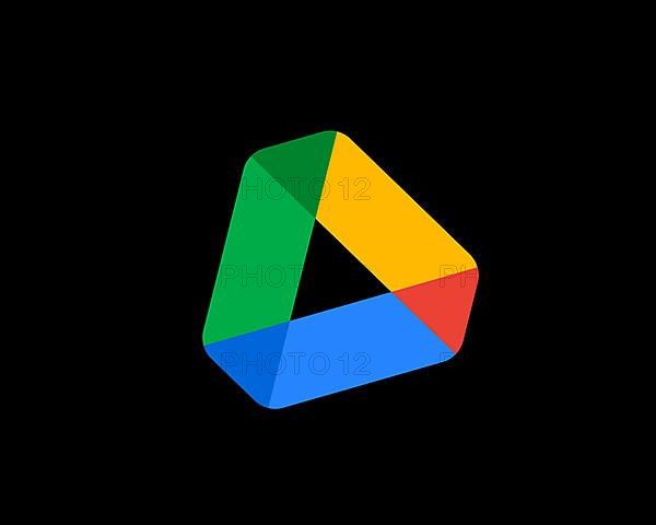 Google Drive, rotated logo