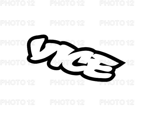 Vice magazine, rotated logo
