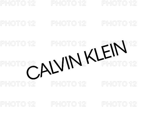 Calvin Klein company, rotated logo