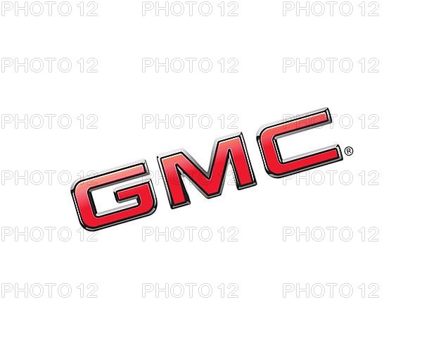 GMC automobile, rotated logo