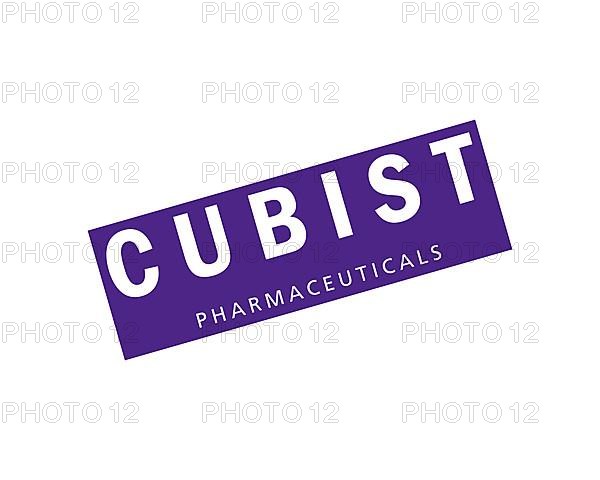 Cubist Pharmaceuticals, rotated logo