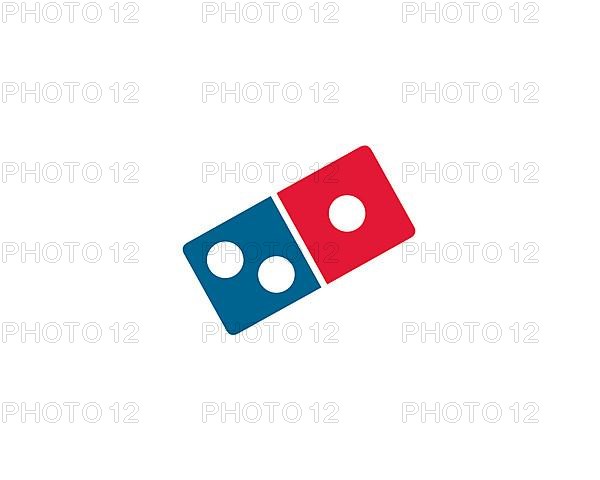 Domino's Pizza Group, rotated logo