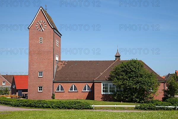 Protestant island church