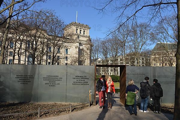 Memorial to the Sinti and Roma of Europe murdered under National Socialism