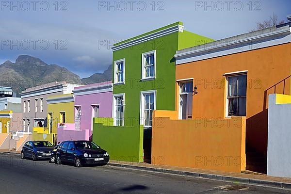 Coloured houses in Bo Kaap