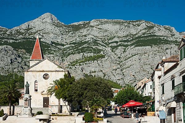 Kacic Square with Sveti Marco Church