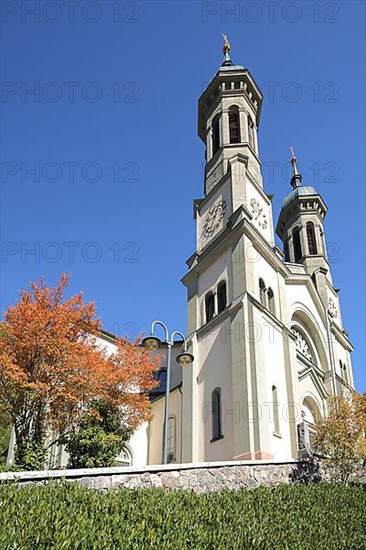 Neo-Romanesque St. John the Baptist Church in Todtnau