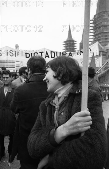 Spanish guest workers and German students demonstrated in Bonn in 1970 against the oppression of the Franco dictatorship