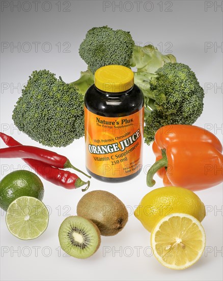 Vitamin C & Fruits & Vegetables Containing Vitamin C