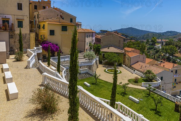 Small park in the centre of Rio nell Elba