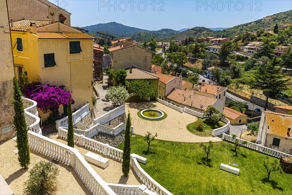 Small park in the centre of Rio nell Elba