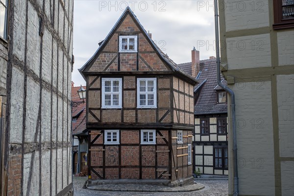 Half-timbered houses at the Finkenherd