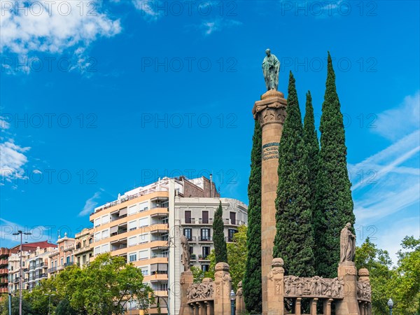 Placa de Mossen Jacint Verdaguer in Barcelona