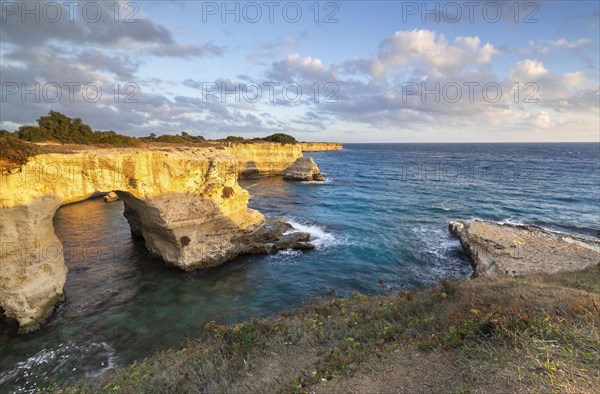 Blue sea with rocks