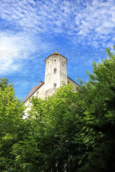 High castle in fine weather