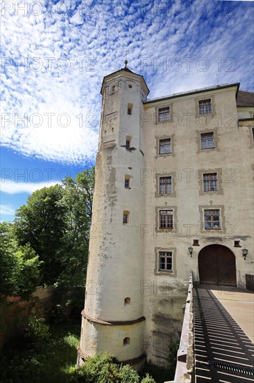 High castle in fine weather