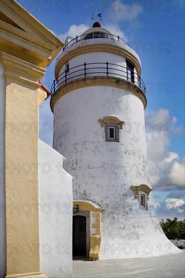 The old lighthouse of Farol de Guia