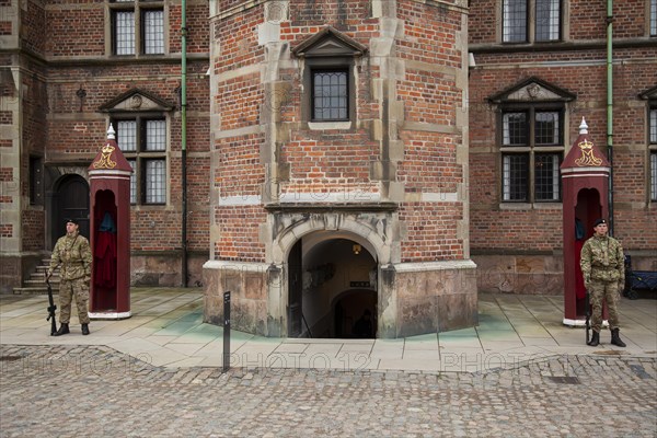 Guard at the Rosenborg castle