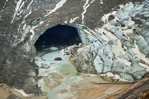 Close-up of Pasterze Hochalpengletscher