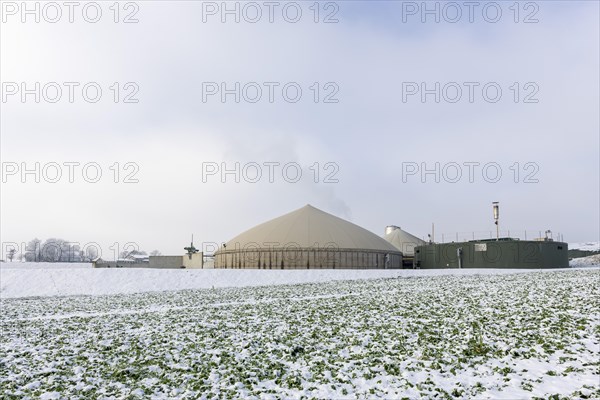 Biogas plant near Backnang