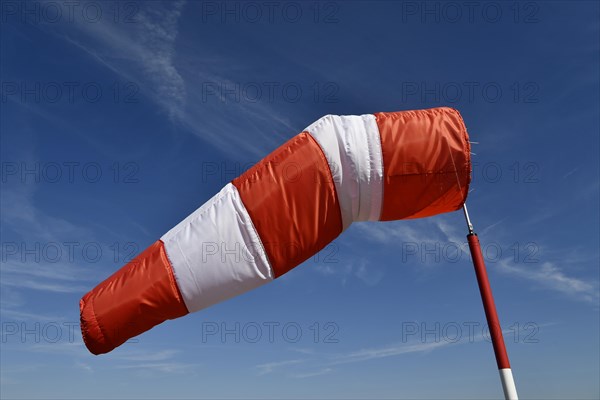 Wind vane during storm