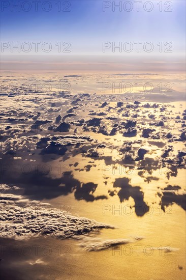 Clouds and sea