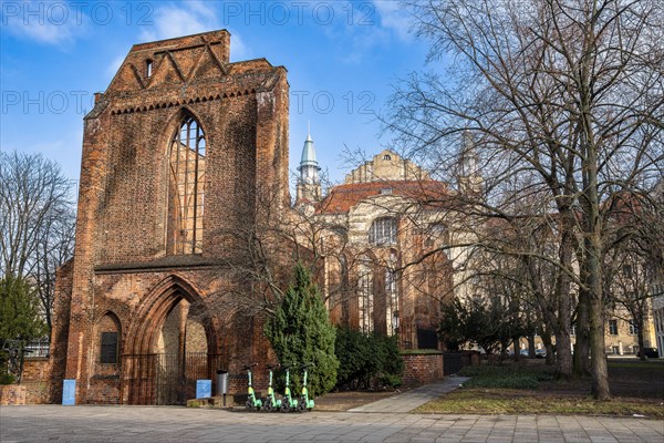 Ruin of the Franciscan monastery church, Berlin, Germany, Europe