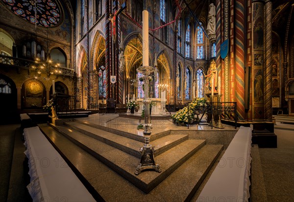 St. Marys Basilica, Basilica of St. Mary, Kevelaer, North Rhine-Westphalia, Germany, Europe