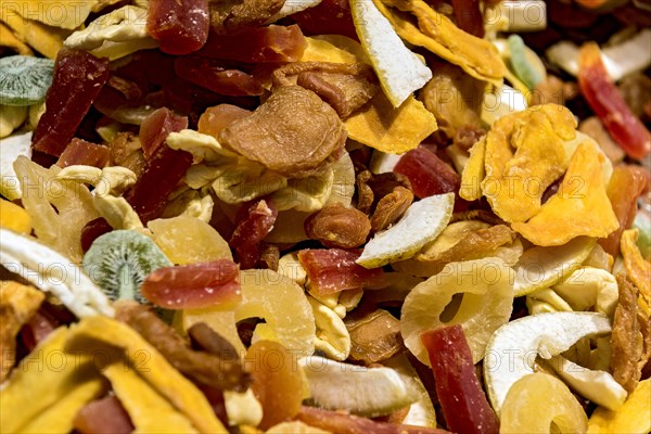 Various dried fruits