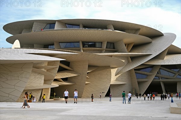 National Museum of Qatar by architect Jean Nouvel