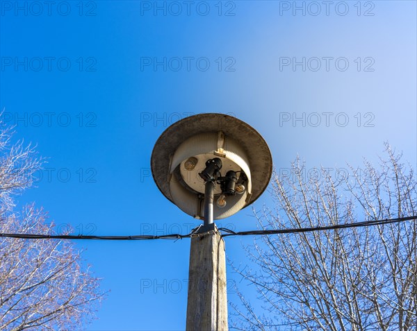 Old industrial lamps